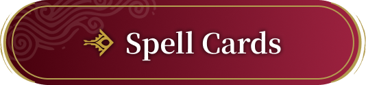 Spell Cards​​​​​﻿