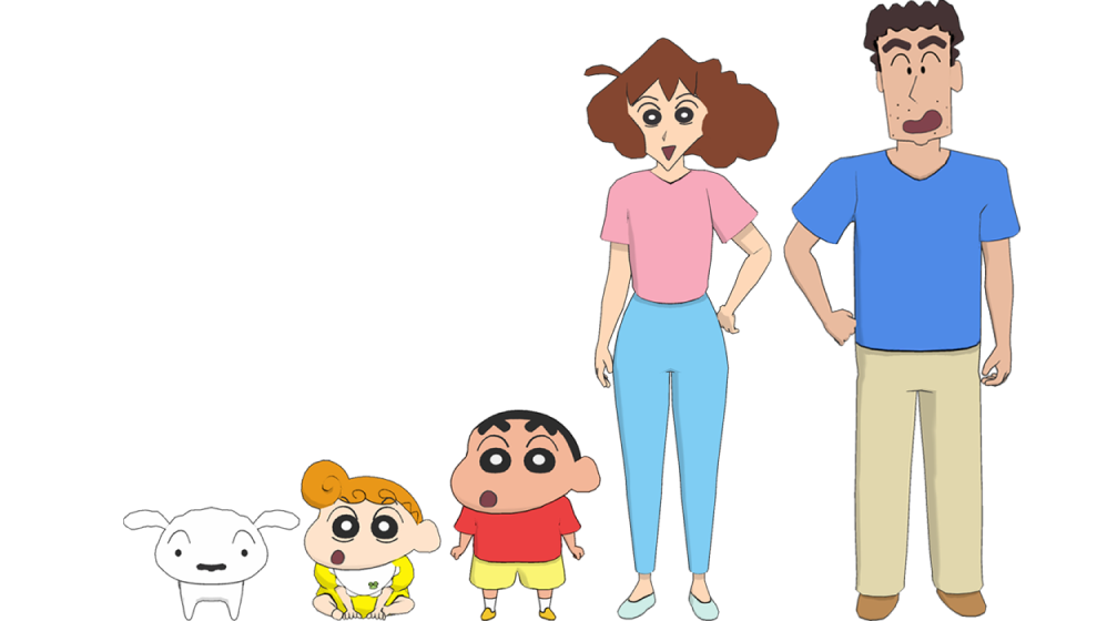 Shin chan und die Familie Nohara